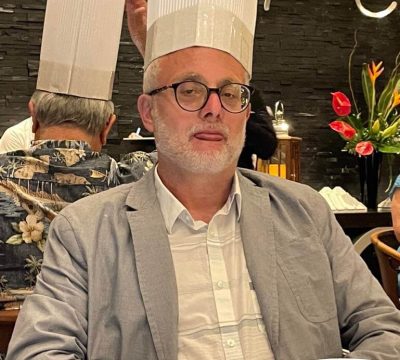 goofy chef hat