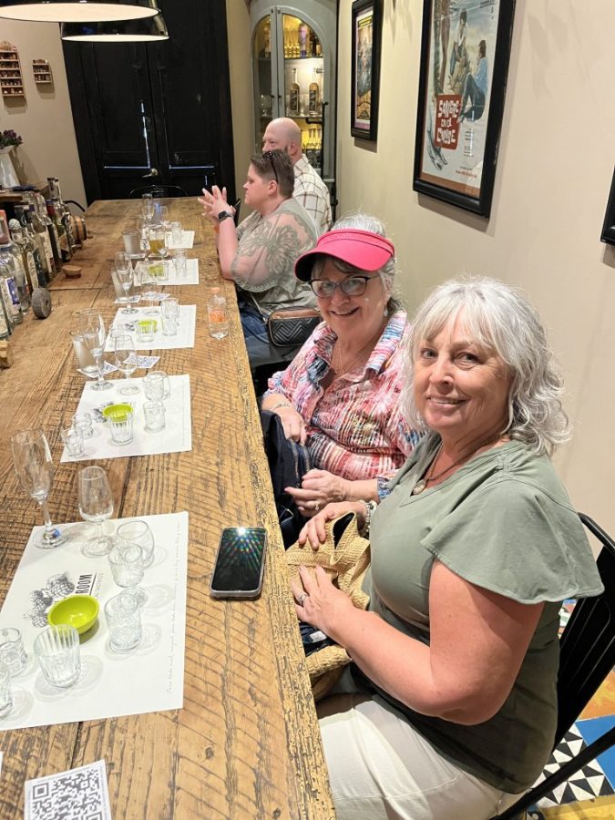 guests at the tequila tasting