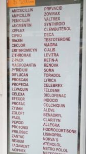 pharmacy drug list mexico