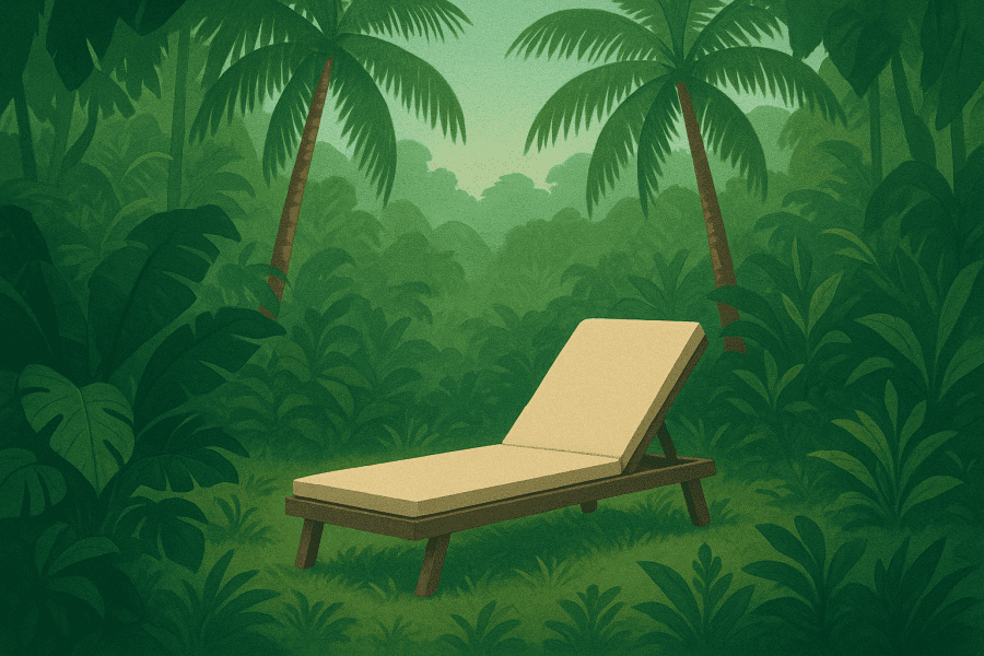 relax in the jungle