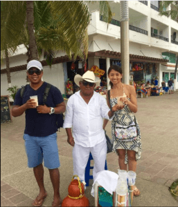 the agua de tuba man