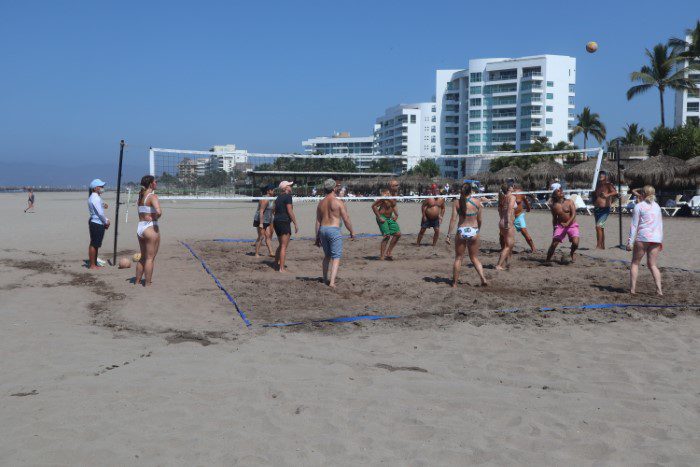 beach volleyball