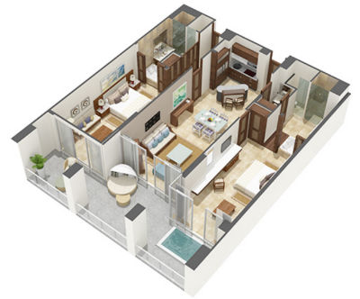Grand Bliss Floor plan