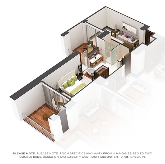 grand luxxe villa studio floor plan