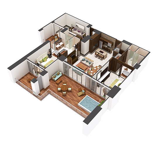 Vidanta Grand Luxxe villa two bedroom
