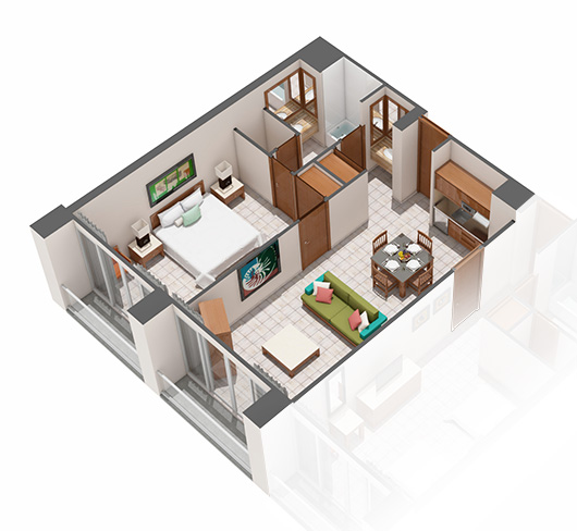 Vidanta Mayan Palace 1 Bedroom Accommodations
