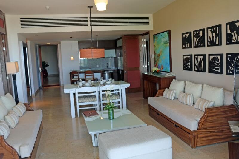 Grand Bliss Riviera Maya Living Room