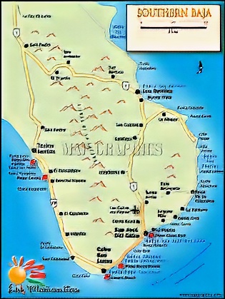 Los Cabos Map