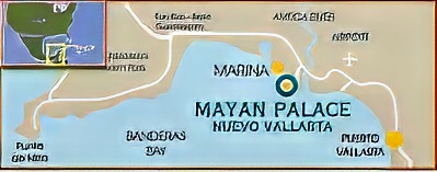 Nuevo Vallarta Map