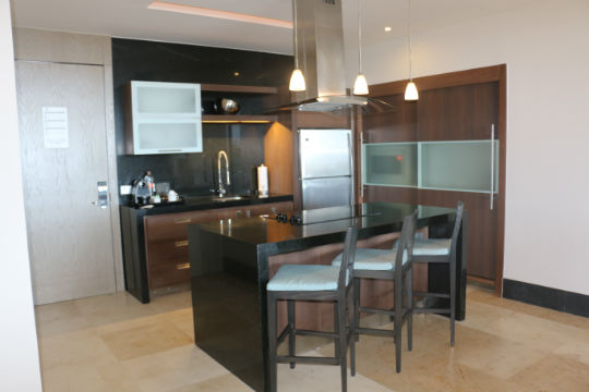 Spa tower kitchen