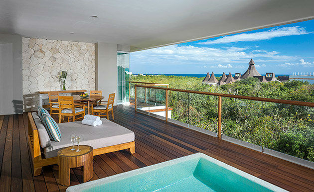 Spa Tower Riviera Maya Living Room